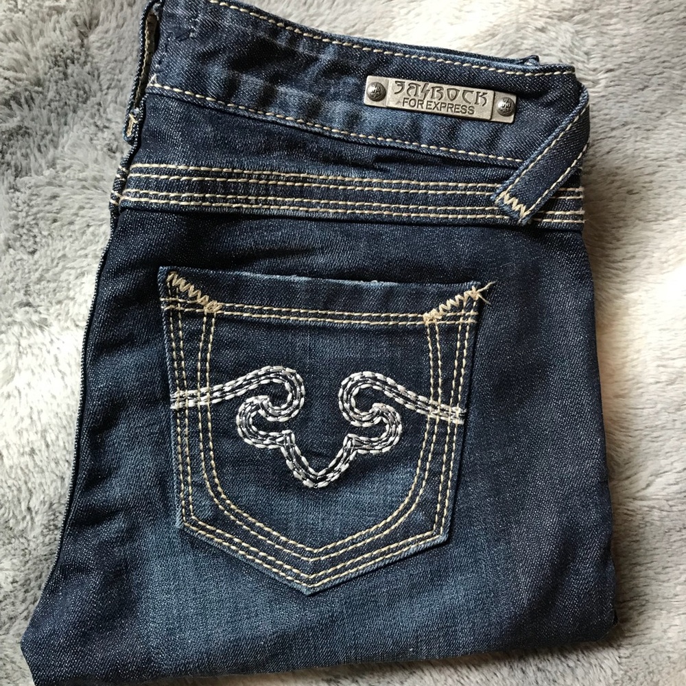 Express ReRock Jeans